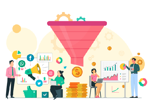 قیف فروش چیست؟